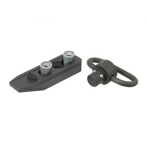 Quick Detachable Sling Mount w/swivel for Key-Mod handguard - Black (BD90)